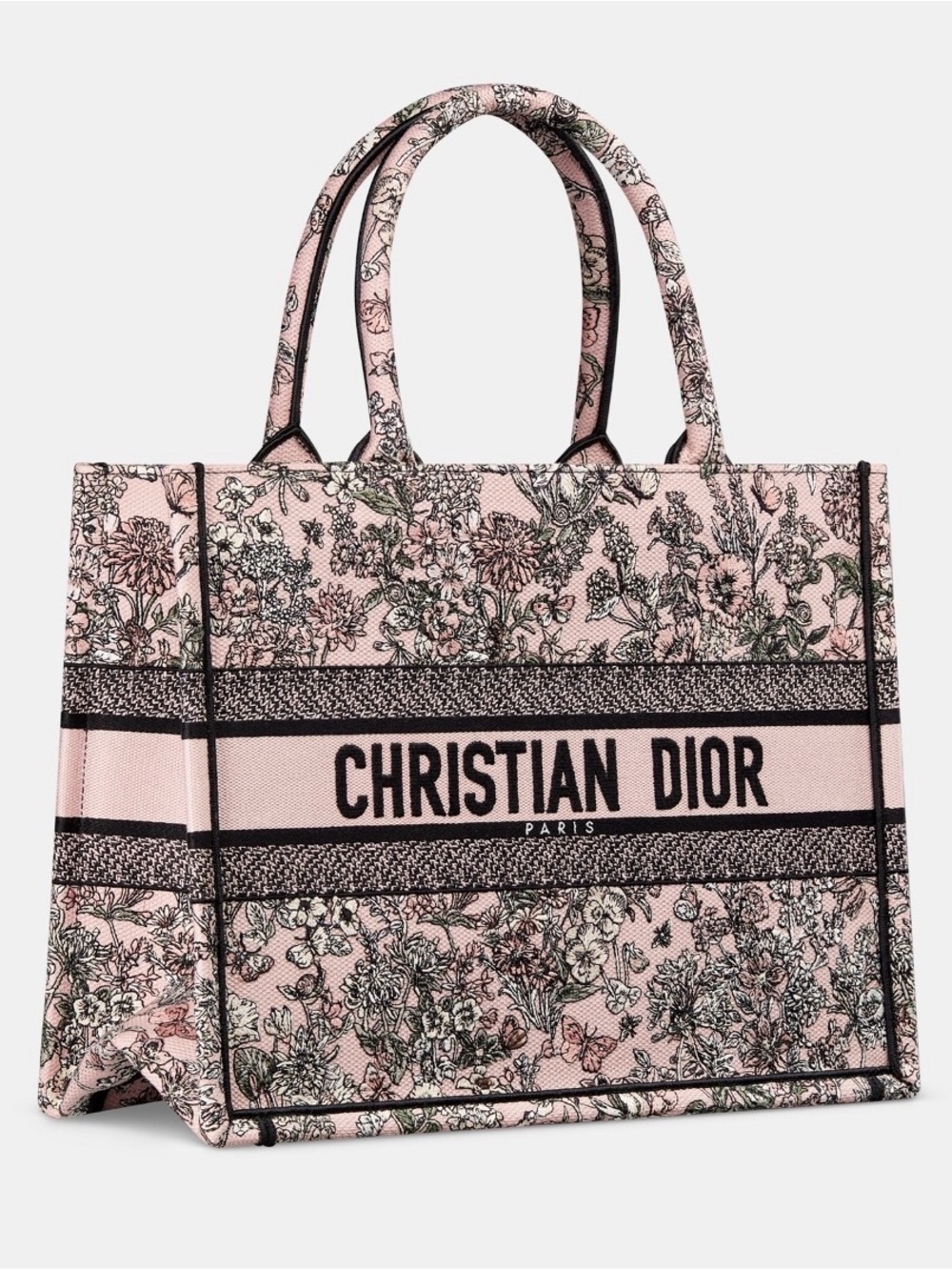DIOR LUCKY MEDIUM DIOR BOOK TOTE - Picture 1 of 11